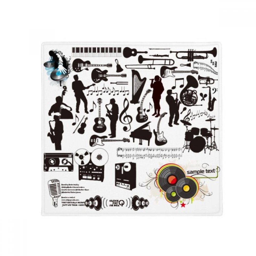 Tapis de sol anti-slip rock music festival 80cm pour sécuriser l'entrée des animaux