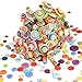 1000-1200 Pcs Round Resin Craft Buttons,Assorted Sizes Resin Buttons for Crafts,Mixed Color Buttons for Crafts Sewing DIY Children's Manual Button Painting,2 Holes and 4 Holes