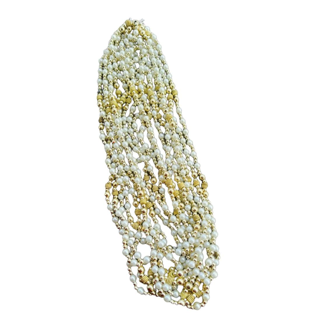 Sweksha Creations moti mala for Swagat mala for Barati set of 20 white (B0C6KP5GKT) Amazon Price History, Amazon Price Tracker
