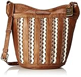 FRYE Tricia Weave Bucket Cross-Body Bag