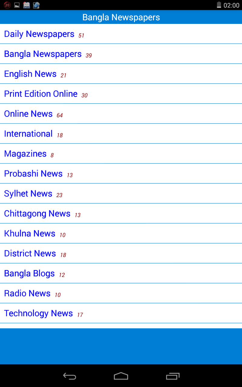 All Bangla Newspapers - App on Amazon Appstore