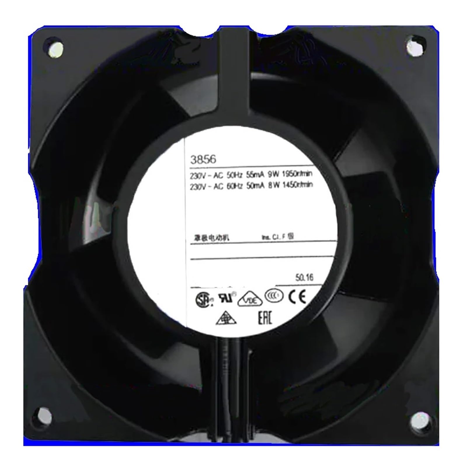LZIKKGKI 3856 230VAC 9238 9/8W Cooling fan 9238 9CM 92 * 92 * 38MM