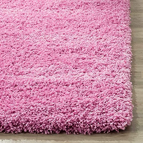 Image of Shanno Carpet Hand Woven Fluffy Shag Carpet Living Room Bedroom Hall with 2 Inch Pile Height Size(3x5 Feet Color)