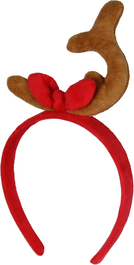 Dr. Seuss How The Grinch Stole Christmas Max's Reindeer Antler Design Headband For Women and Girls