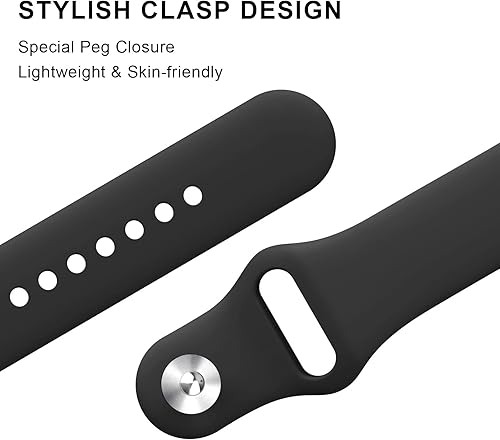 Miniatura 5 de Wanme Correas para Amazfit Bip 3  Bip 3 Pro  Bip U Pro  Bip Lite  Bip S  Bip S  Bip S lite  Bip U correa de reloj deportiva de silicona suave de