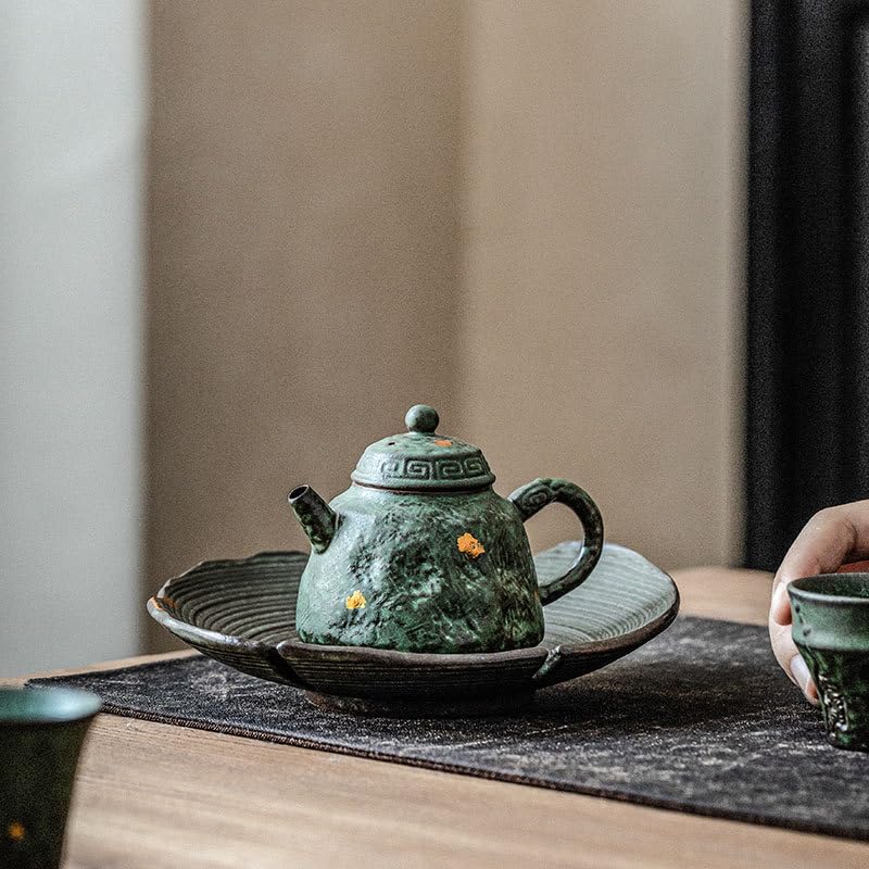 Théières Théière rétro Faite à la Main, théière Japonaise, Pot à Lait de Salon, cafetière Simple Theiere Fonte