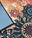 MeMoreCool Boho Area Rugs Retro Floral Home Living Mats Protective Decorative Carpets 1PC 20 X 31 Inch