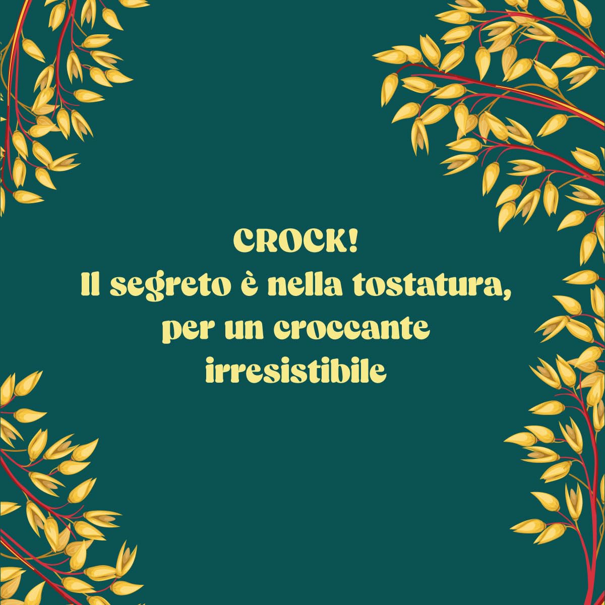 Avena Crock Integrali Stella - Fiocchi di Avena Croccanti Bio | Family Pack 6 x 300g | Senza Zuccheri Aggiunti | Fonte di Proteine | Ricco di Fibre