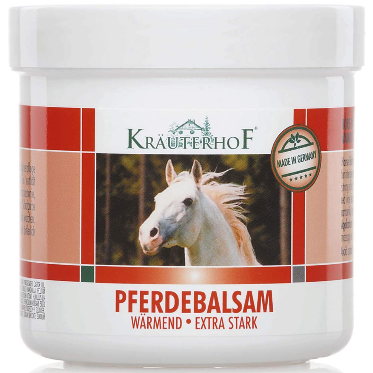 12 x Horse balm extra strong 8.5 oz Kräuterhof