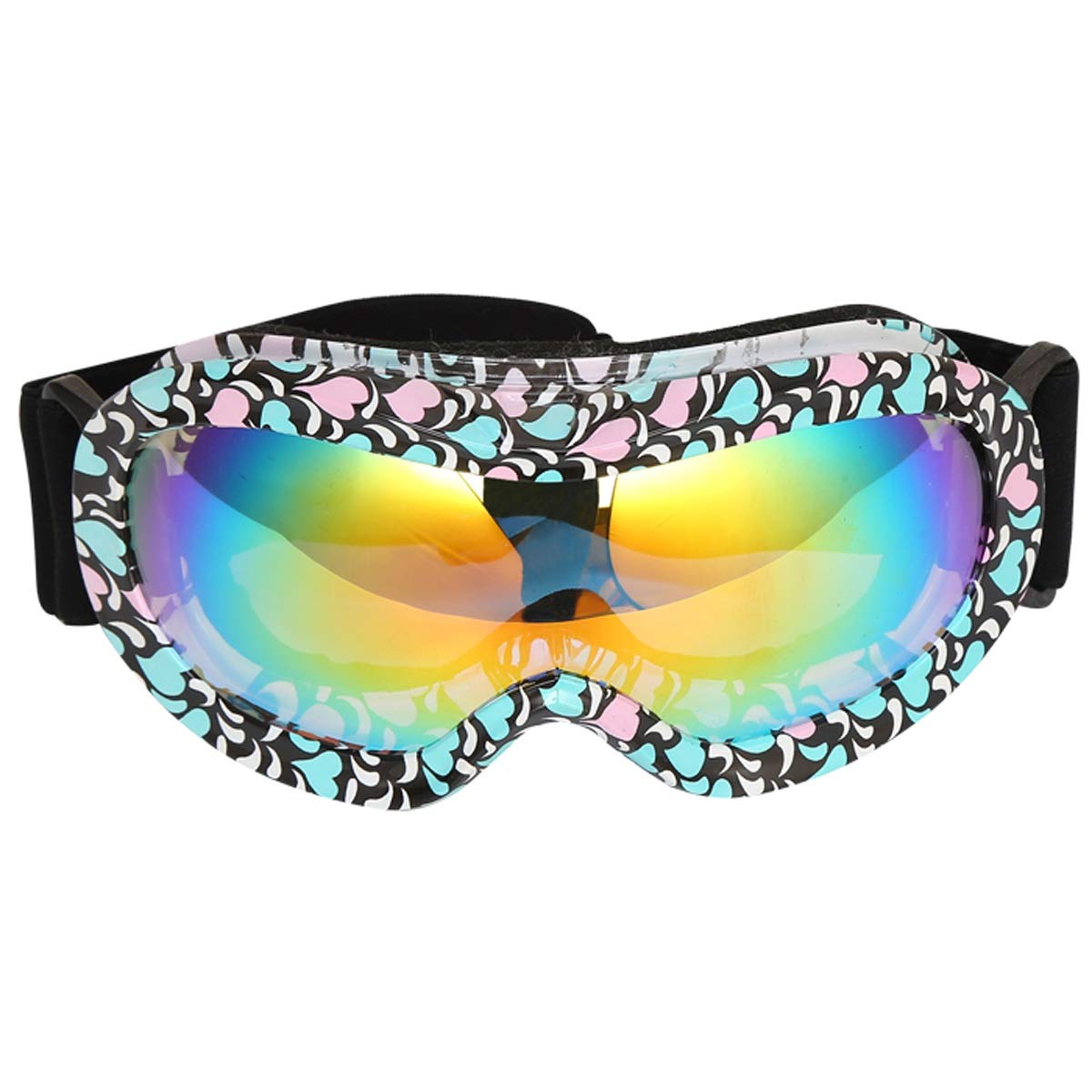 Ski Goggles, UV Protection, Anti-fog Boy Girl Child Goggles, Interchangeable Lenses, Suitable For Skating, Skiing, Mountaineering, Multiple Colors