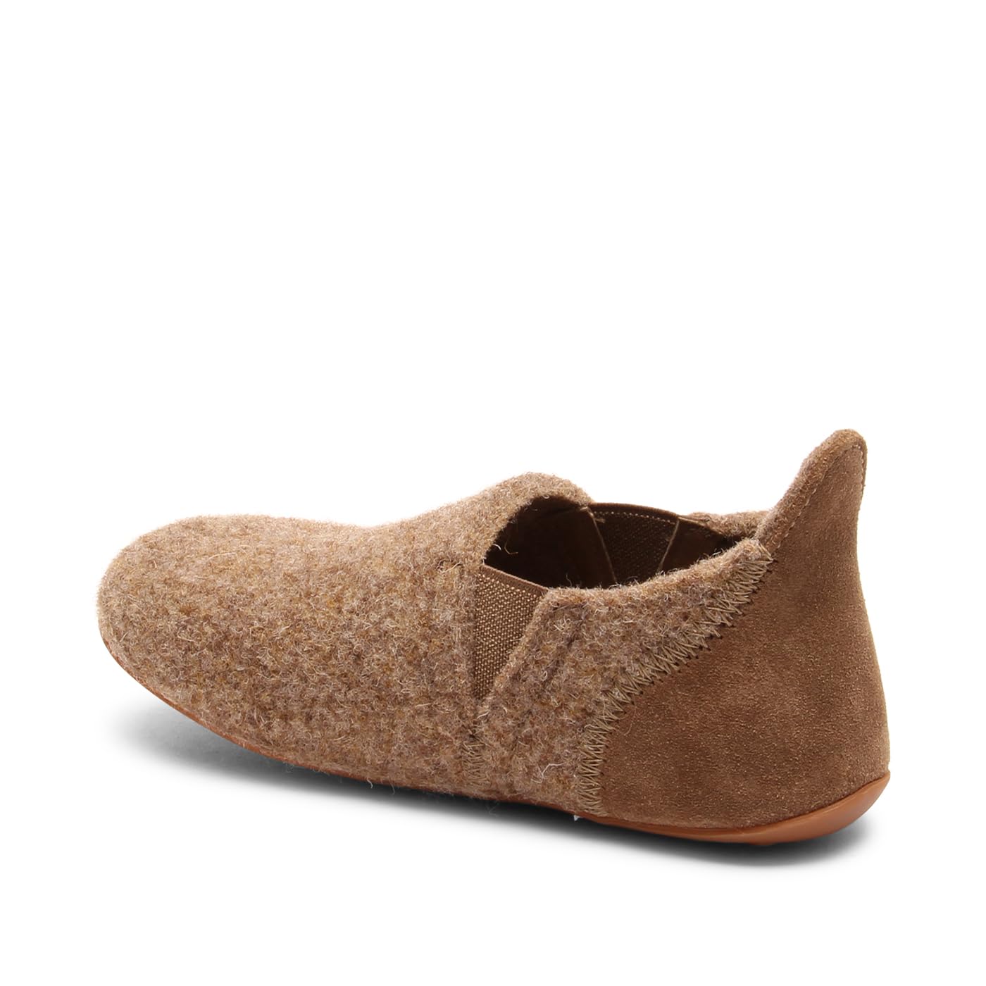 Bisgaard Unisex Kinder Sejler Wool Niedrige Hausschuhe, Camel, 27 EU – Ansicht 2