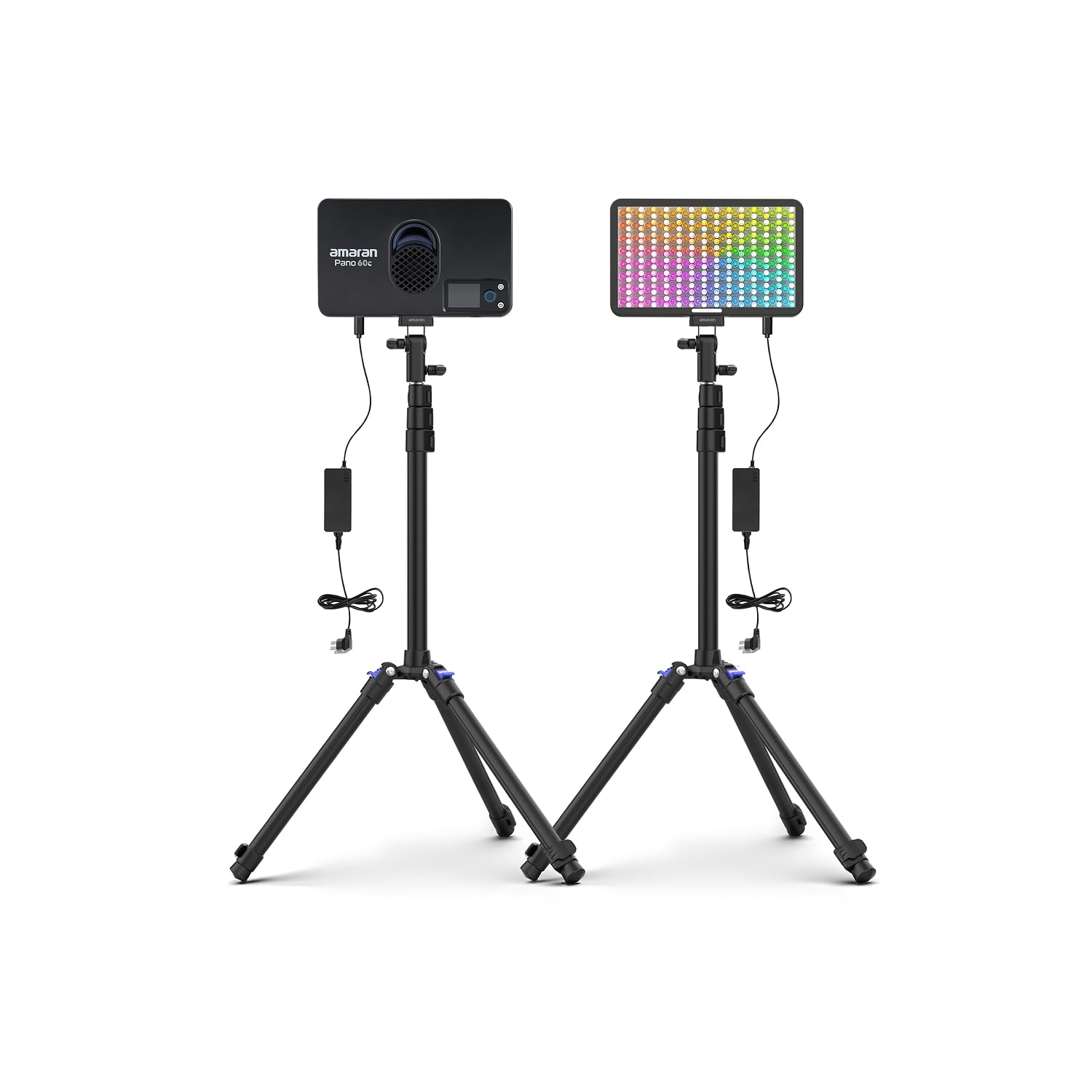 Amazon | amaran Pano 60c 2ライトキット 60W RGBWW フルカラーパネル