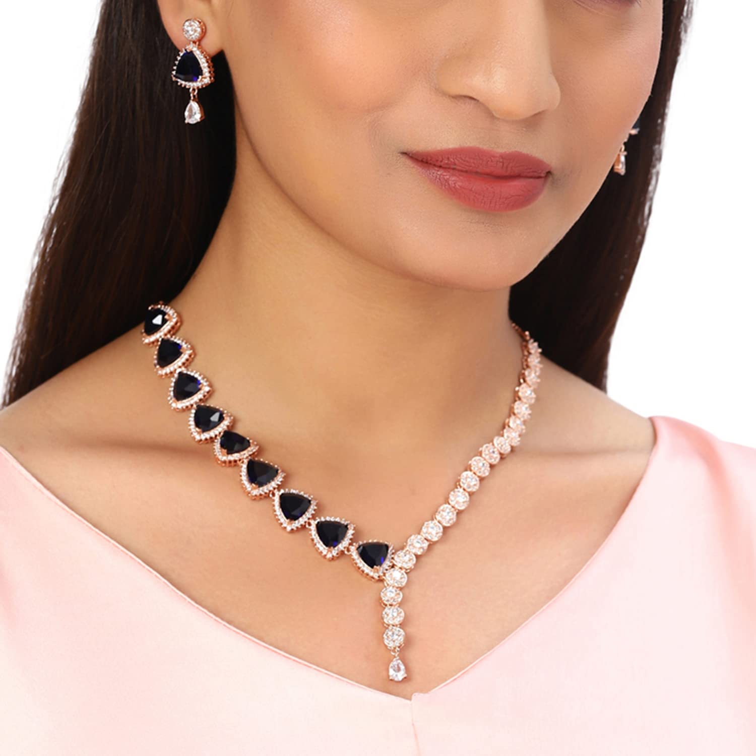 Elegant Brass Necklace Sets