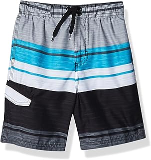Boys' Line Up Quick Dry UPF 50+ Beach Swim Trunk