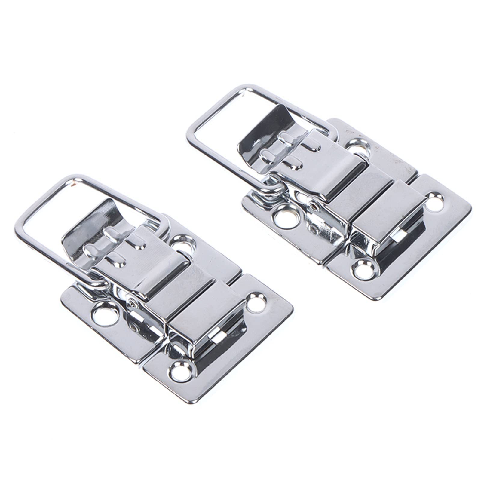 Mnuvxzaewf 6435 42 2Pcs For Chest Box Case Suitcase Tool Clasp Cabinet Fitting Lock Belt Hasp Buckle Hardware(6435 42)