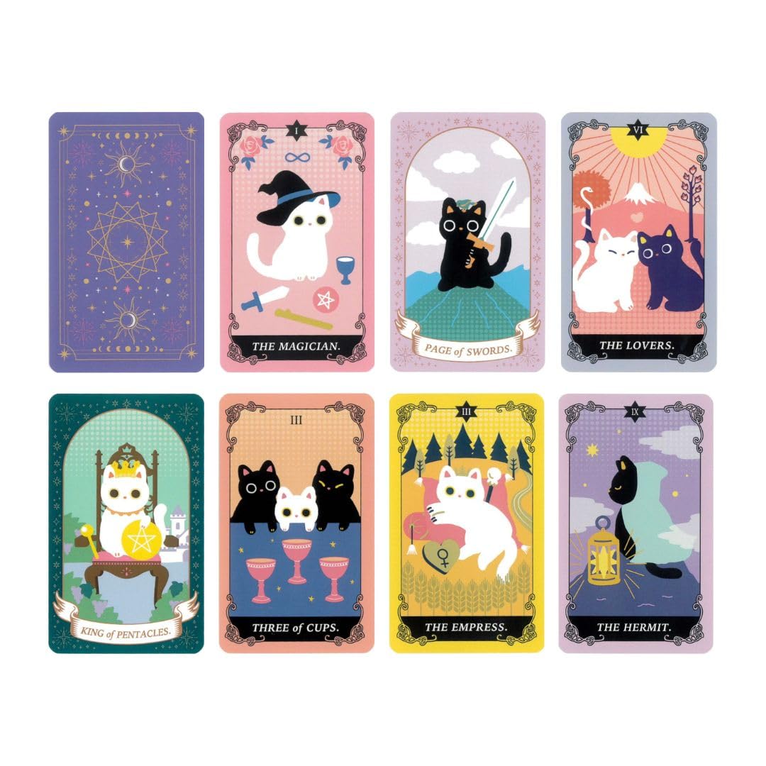 Amazon.co.jp: チャーミングキャットタロット ｜ enoko ｜ カード78枚