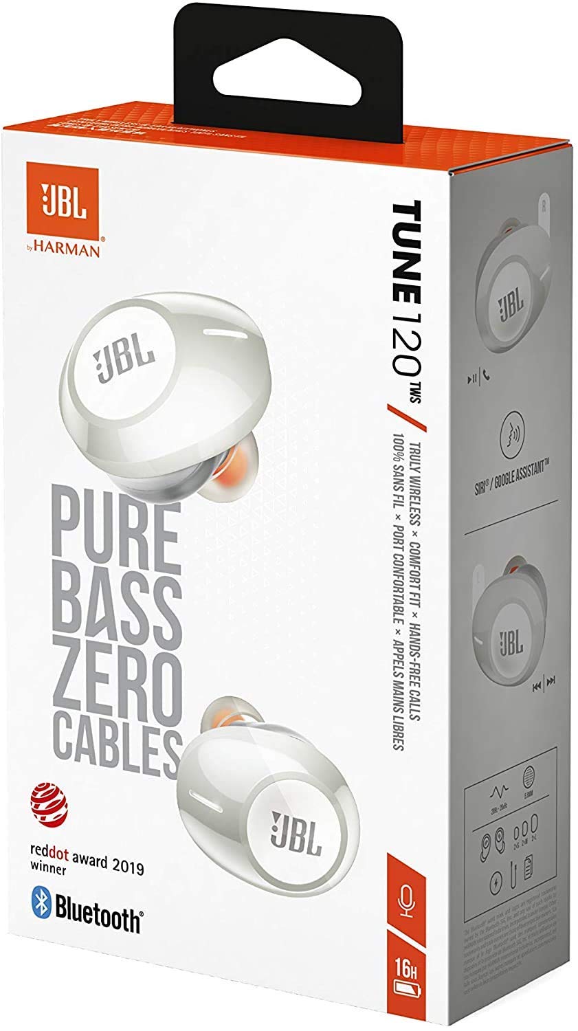 Amazon.com: JBL Tune 120 Wireless Earbud Headphones with JBL
