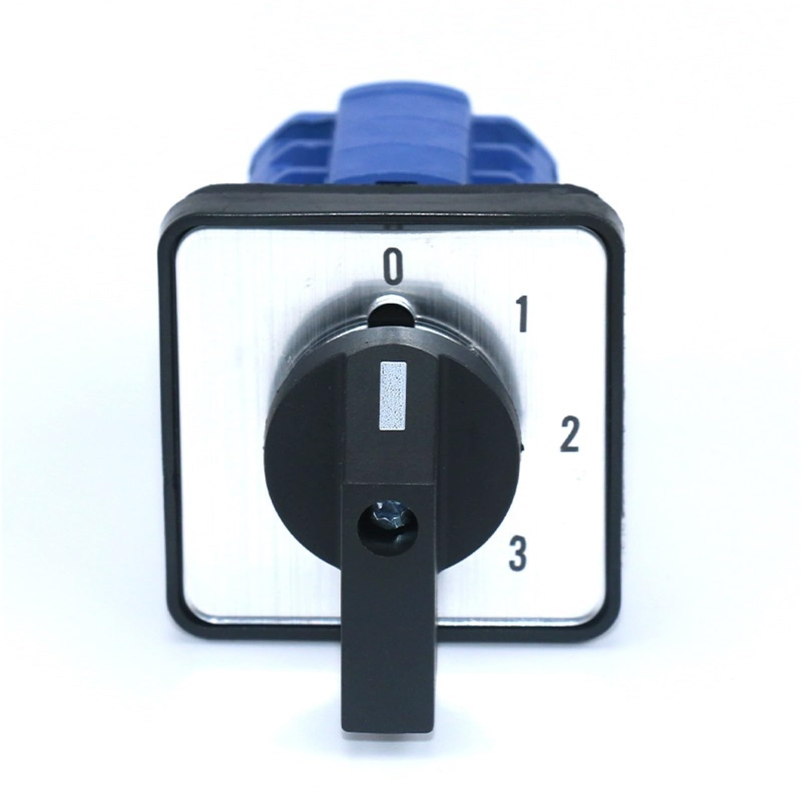 IDGTTLDF SZW26/LW26-20 Ui 660V 20A 3 Phase 12 Screw Terminals 4 Position Selector Changeover Cam Switch 64X64/48X48 mm Panel (0-3.3 0123 48X48mm)