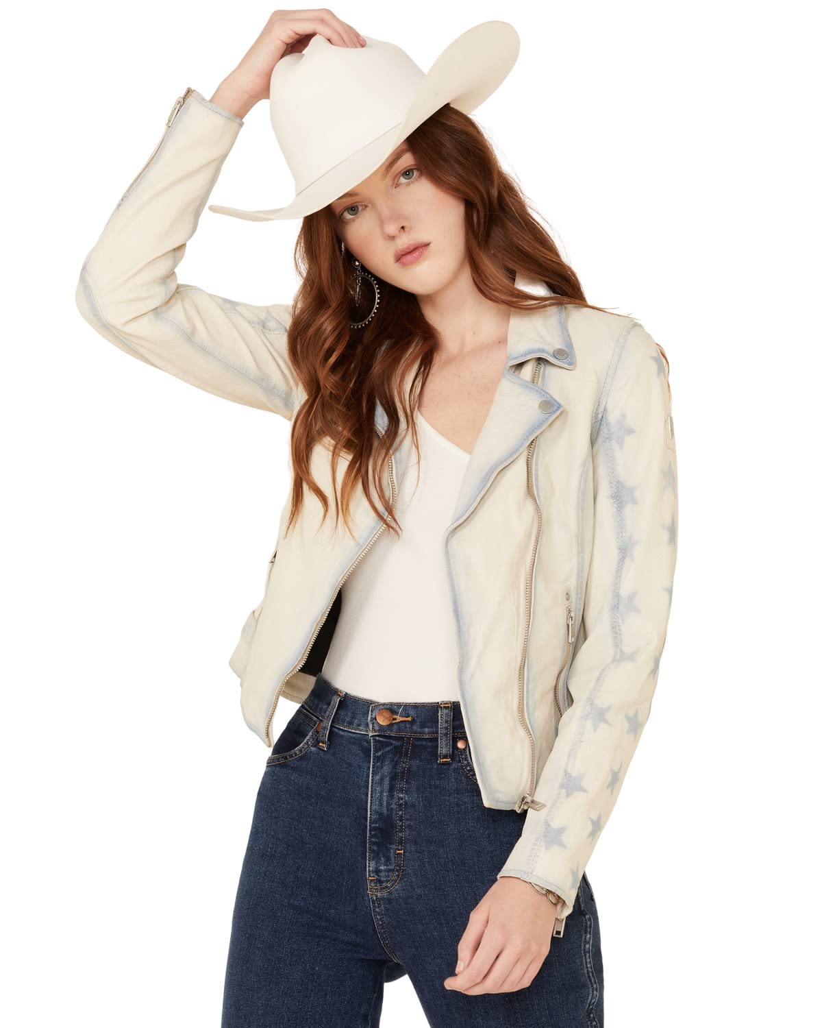 Mauritius Sofistar Sky Off White Genuine Lambskin Leather Fashion