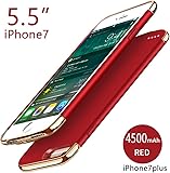 iPhone 7 Plus iPhone 8 Plus Funda Bater?a, Charging Case 4500mAh Recargable Externo Port?til Cargador de bater?a Power Bank Funda de bater?a Ultra Fina Alta capacidad Extra integrada Backup Estuche Pr iPhone 7 Plus iPhone 8 Plus Funda Bater?a, Charging Case 4500mAh Recargable Externo Port?til Cargador de bater?a Power Bank Funda de bater?a Ultra Fina Alta capacidad Extra integrada Backup Estuche Pr