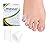 Welnove Pinky Toe Sleeves Protectors - 12-Pack Aloe Vera Extract Infused Silicone Toe Covers for Corns, Calluses, Blisters - Soft Gel Protector Toe Cushions for Pain Relief