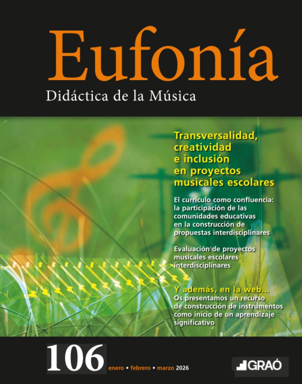 Transversalidad, creatividad e inclusión en proyectos musicales escolares: Eufonía. Didáctica de la Educación Musical (74)