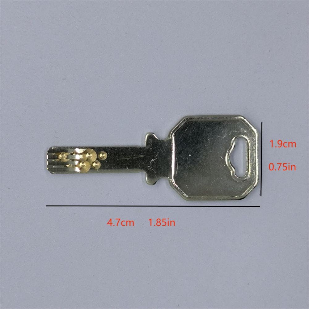 1 PZ TSA006 Chiave Adatto per Rimowa Bagaglio Doganale TSA006 Lock