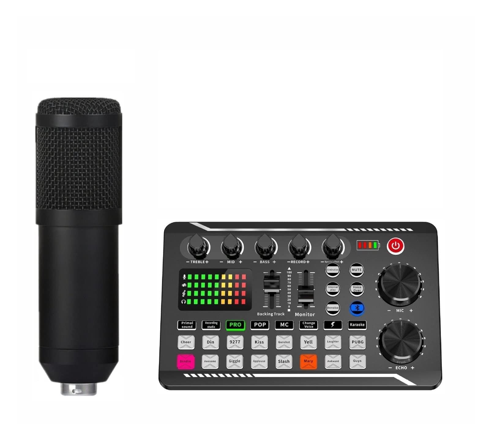 F998 Audio USB Zewnętrzna karta dźwiękowa mikrofon Personal Entertainment SEADST STREAM STREAM NA PC PC PONIG INFORMACJA Numer modelu komputerowego(F998 BM800)