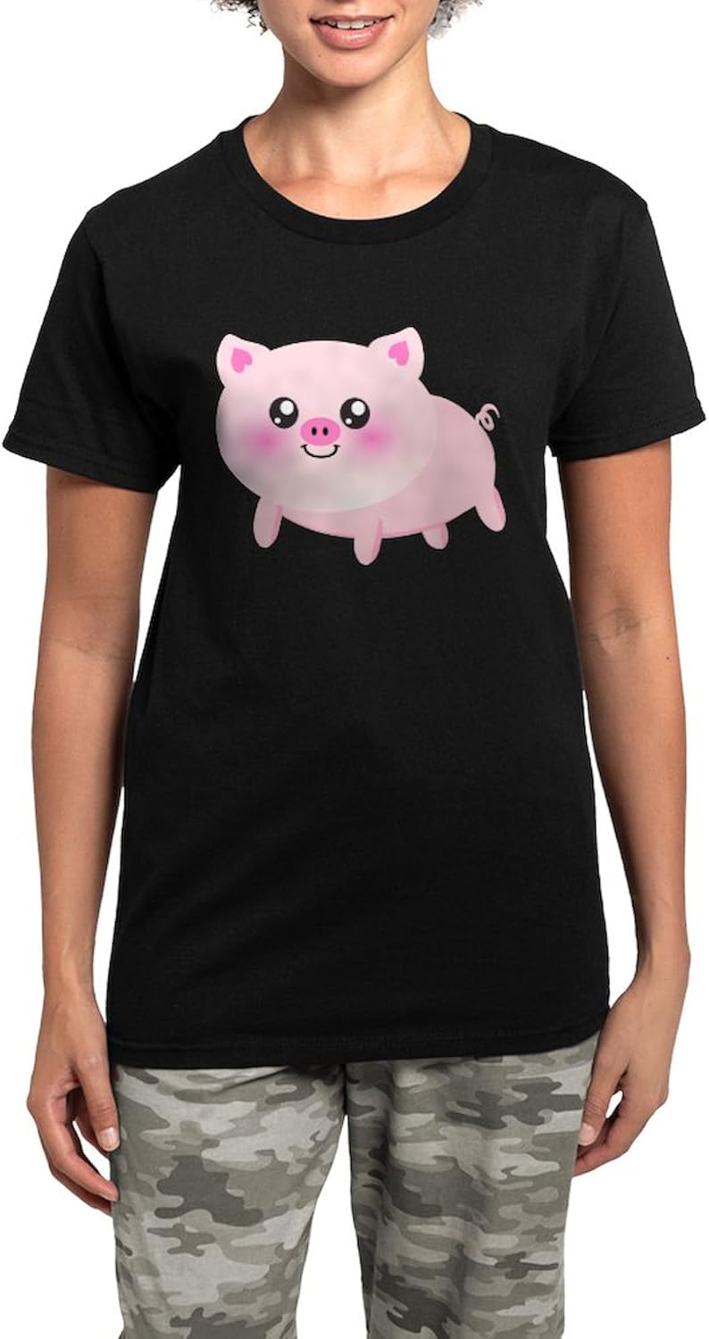 CafePress Cute Pig Pajamas Womens Novelty PJ Sleepwear