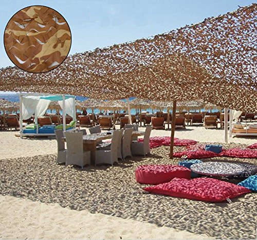 Oarea, red con decoración de camuflaje para casetas de caza, desert camo, 3x3M(10x10ft)