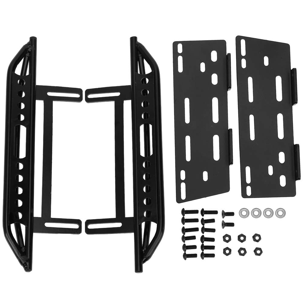 VGEBY for Axial SCX10 II 90046 Crawler 1/10 RC Car Metal Side Step Board Footboard Pedal Plate RC Metal Side Pedal