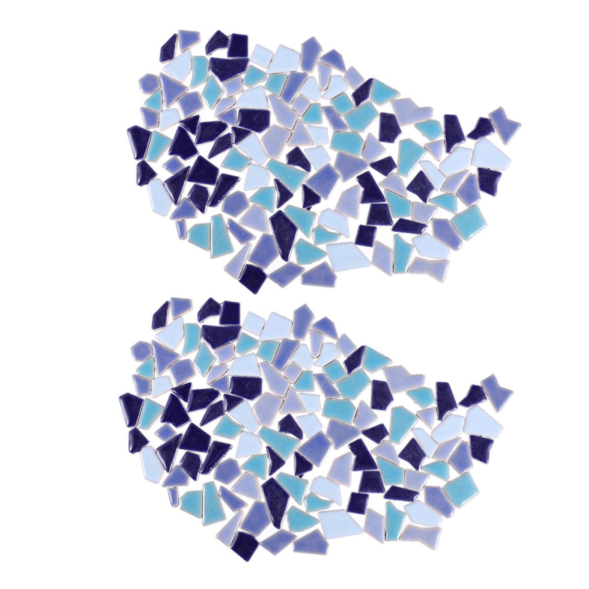 Teselas de Mosaico de Cerámica Irregular para Bricolaje, 600 G