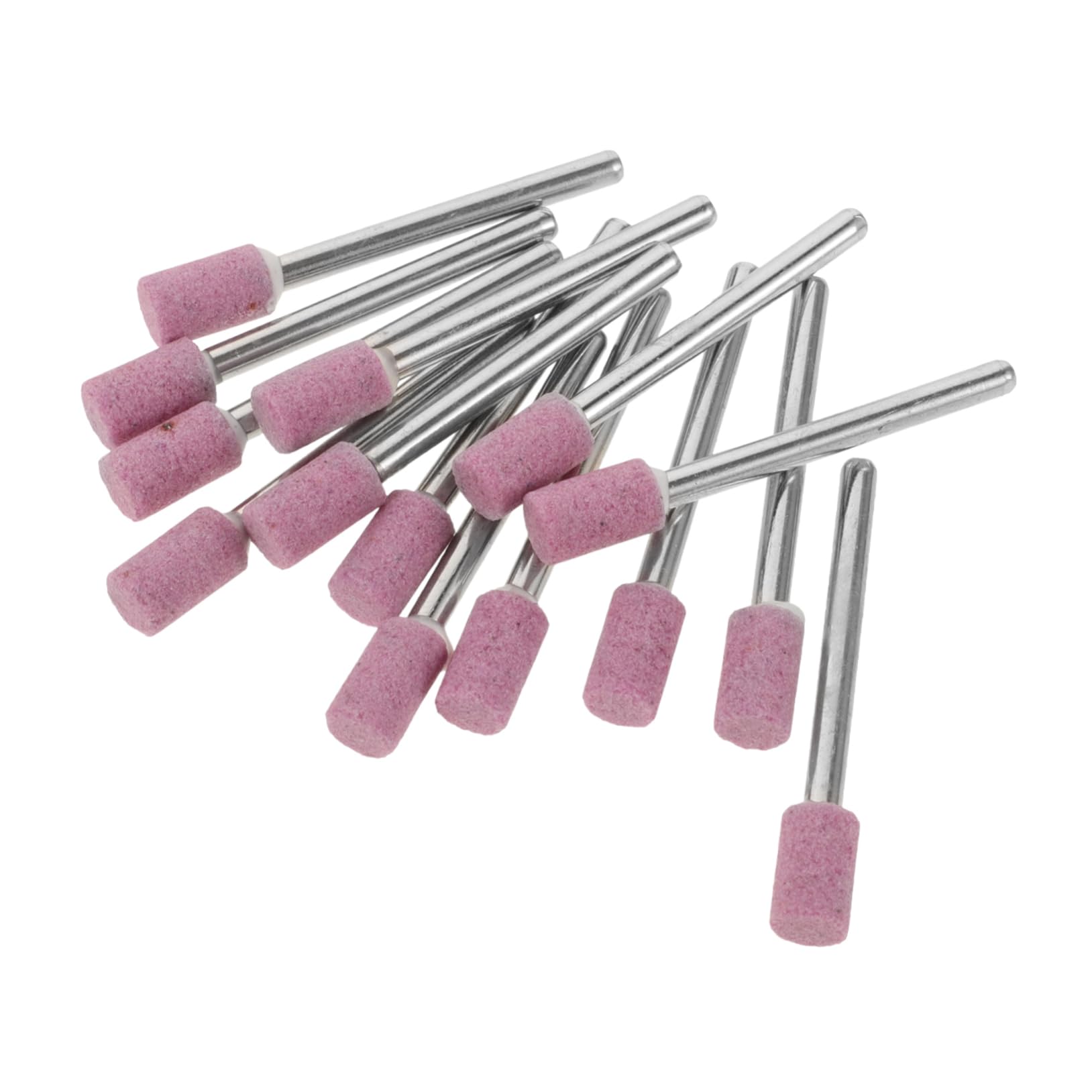 MUCKLILY Drill Bits 50pcs Stone Grinding Wheel Drill Bit for Detailed Grinding and Polishing