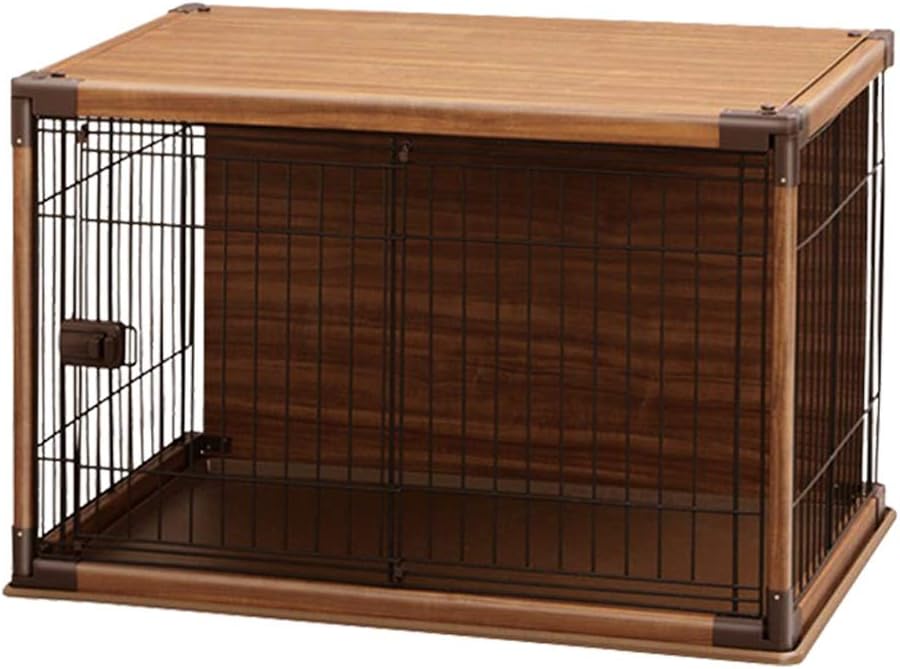 zlw-shop Jaula para Perros Jaula de Perro de Madera Jaula del Animal doméstico de Interior Cerca del Perro Medianas Mascotas pequeños Muebles y la Jaula del Gato Jaula for Conejos Jaula para Mascotas