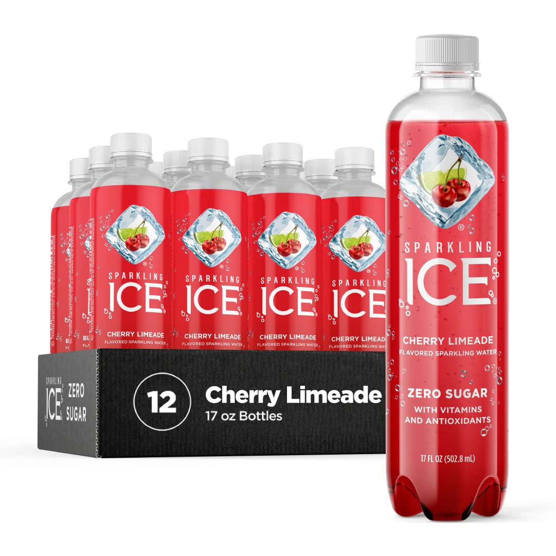 Buy Sparkling Ice, Cherry Limeade Sparkling Water, Zero Sugar Flavored