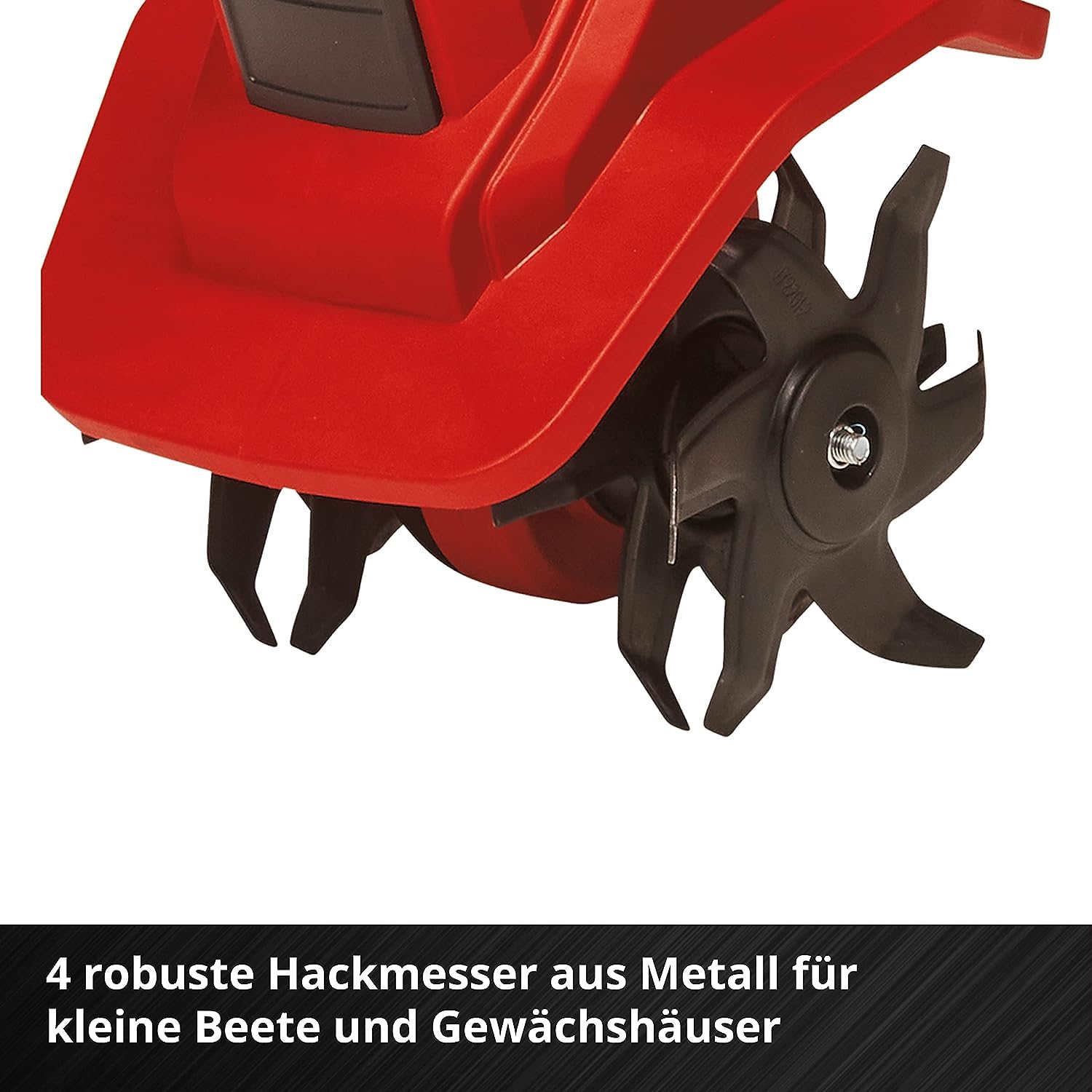 Einhell Akku-Bodenhacke GE-CR 18/20 Li E-Solo Power X-Change (18 V, Li-Ion, elektronische Drehzahlregulierung, 4 Hackmesser, Zusatzhandgriff, ohne Akku und Ladegerät)