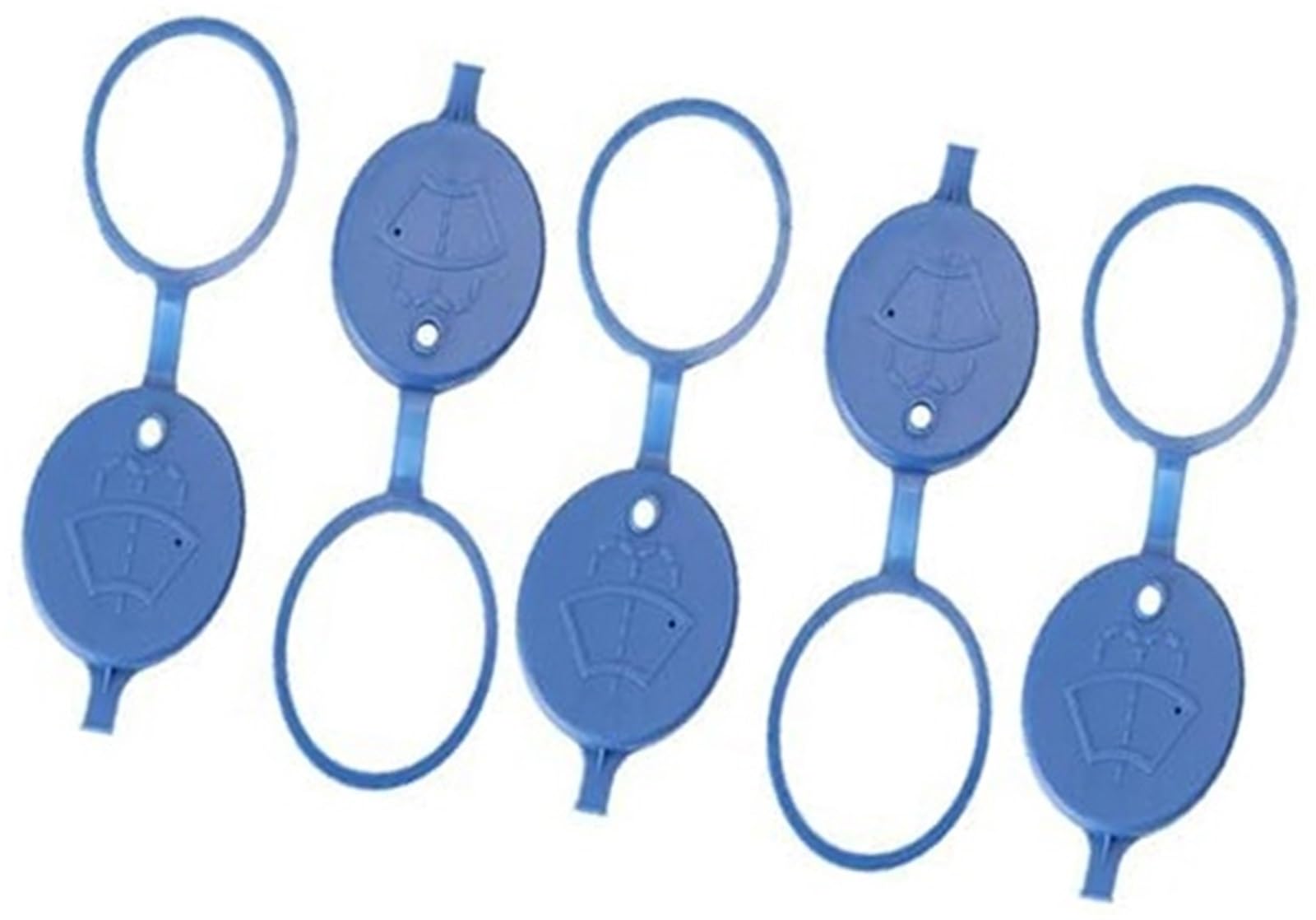 Korek płynu do spryskiwaczy Korek płynu dla spryskiwaczy przedniej szyby, dla Citrn, dla C2(BLACK 5pc)