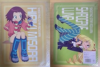 Amazon.co.jp: 流星のロックマン 白金 ルナ 響 ミソラ 下敷き 2