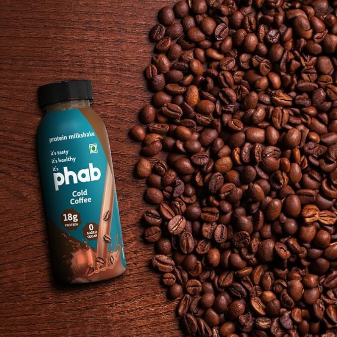 Image of Phab Assorted Protein Milkshakes(200Ml, Pack Of 24)With 18G Protein & No Added Sugar|Gluten-Free & Gut-Friendly, Trans Fat Free|Rich Source Of Fibre & Pre-Biotics|Healthy & Delicious Protein Shake