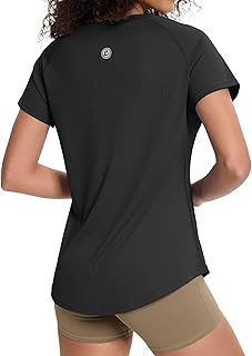 Loose Fit Breathable Quick Dry Athletic Workout Tee