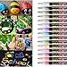 Produktbild Acrylstifte Marker Stifte, Marte Vanci Set mit 15 Farben 0.7mm Acrylfarben Marker auf Wasserfest für Felsmalerei, Leinwand, Fotoalbum, Heimwerken, Schulprojekt, Glas, Keramik, Holz, Metall