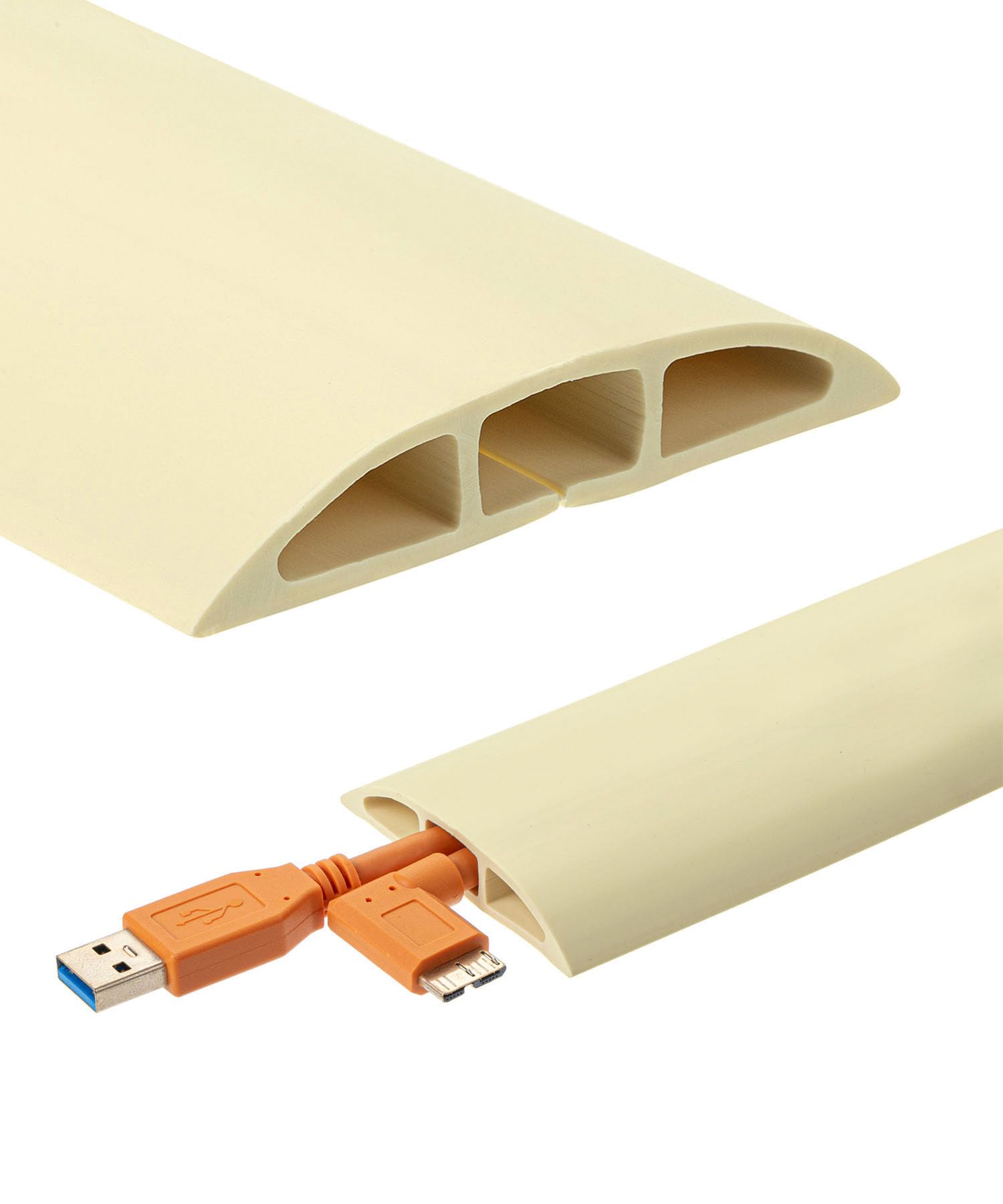 Bates- Cubierta de cable de suelo, cubierta de cable de 6 pies, cubierta de cable, protector de cable, cubierta de cable de suelo, piso de ocultación de cables, cubierta de cable de extensión,
