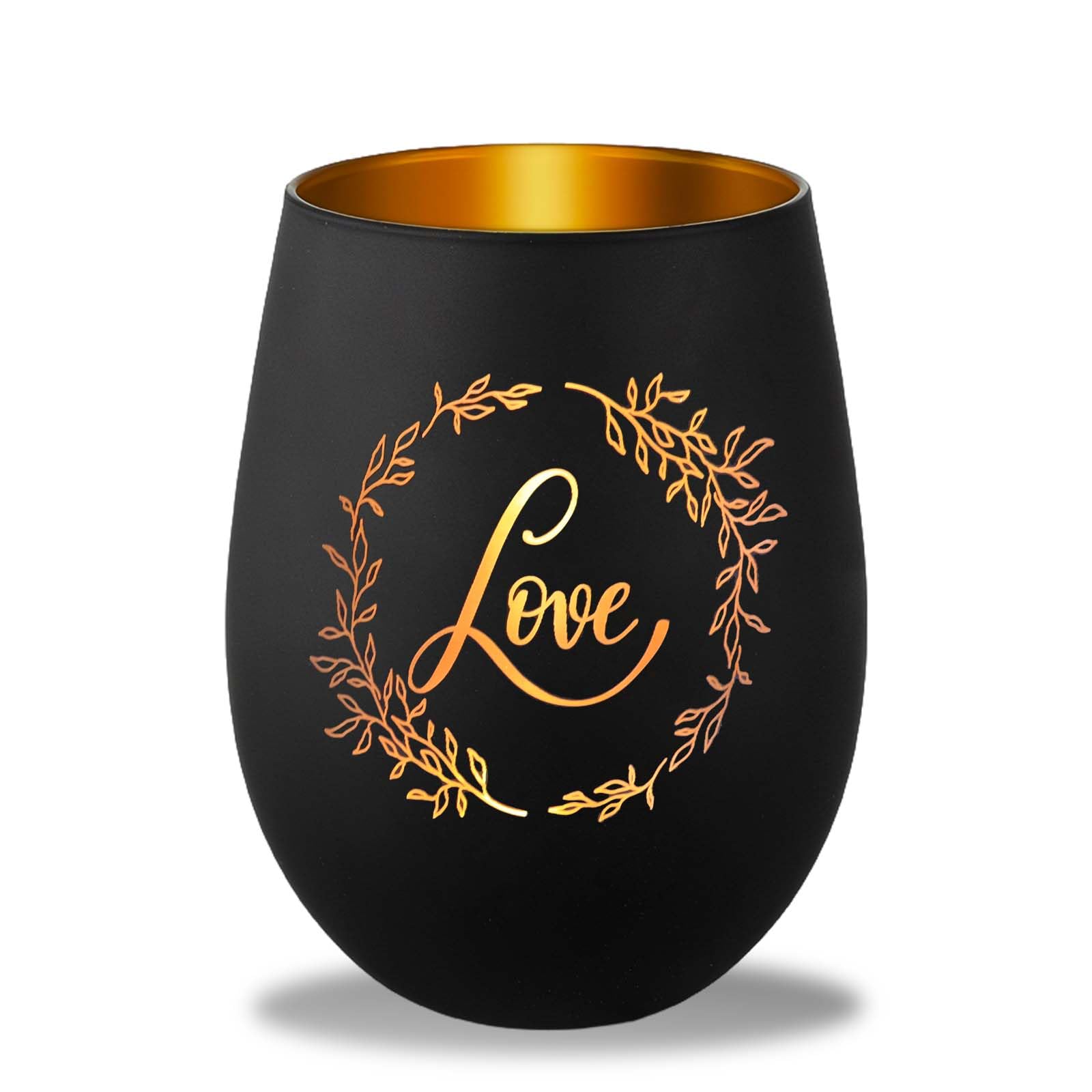 Portacandela antivento con incisione – In commemorazione dei nostri cari, candela di lutto regalo per funerale, decorazione per funerale, regalo per lutto