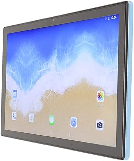 HEEPDD 10 Inch Tablet 1920x1200 IPS 6GB 128GB for Android 12 MT6889 8 Core CPU Kids Tablet 100‑240V for Drawing (UK Plug)