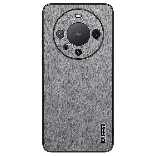 Jiajihua Case Compatible with Huawei Mate 60 Pro 5G,Compatible with Huawei Mate 60 Pro 5G 2 in 1 Lens Protection Shockproof and Anti-Drop Cover Grey