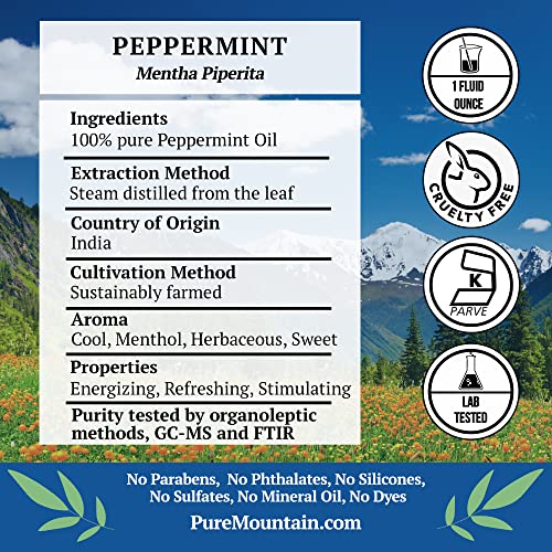 Aceite esencial de menta Pure Mountain Botanicals 30 ml miniatura 2
