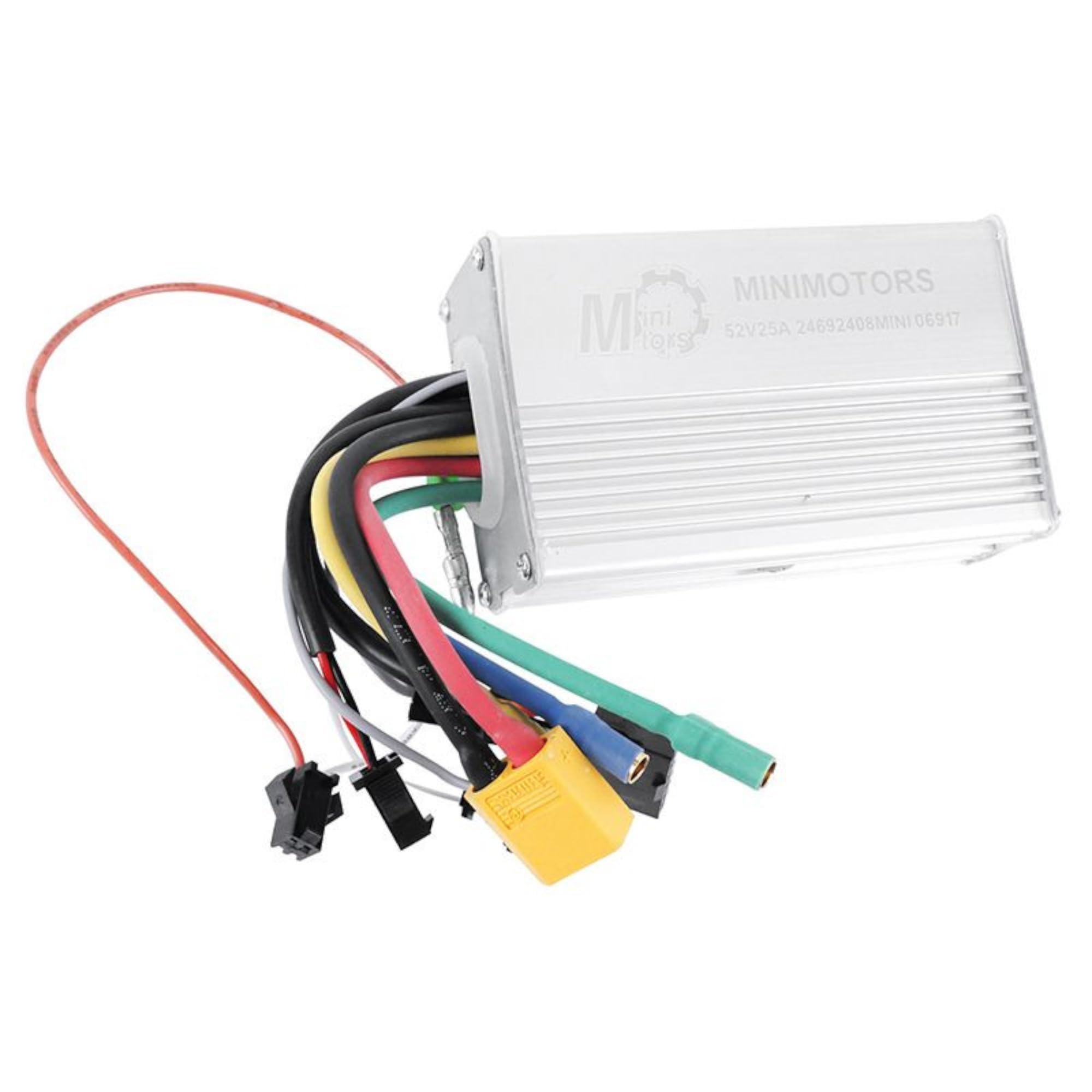 cyclingcolors 1x Motor Controller Elektronische Steuerung Elektroroller anpassbarer 52 V 25 A 1200 W anschluss XT60 kompatibel mit Scooter Roller DUALTRON MINIMOTORS