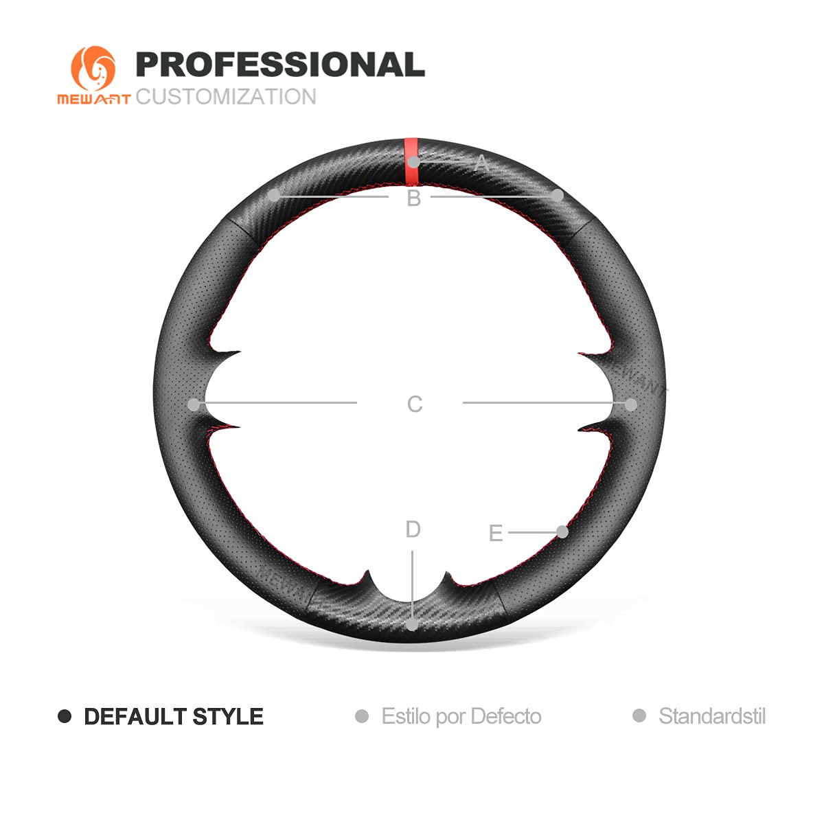 Coprivolante Mewant Per Alfa Romeo 159/Brera 2006-2011 - Cucito A Mano In Pelle - Foto 10