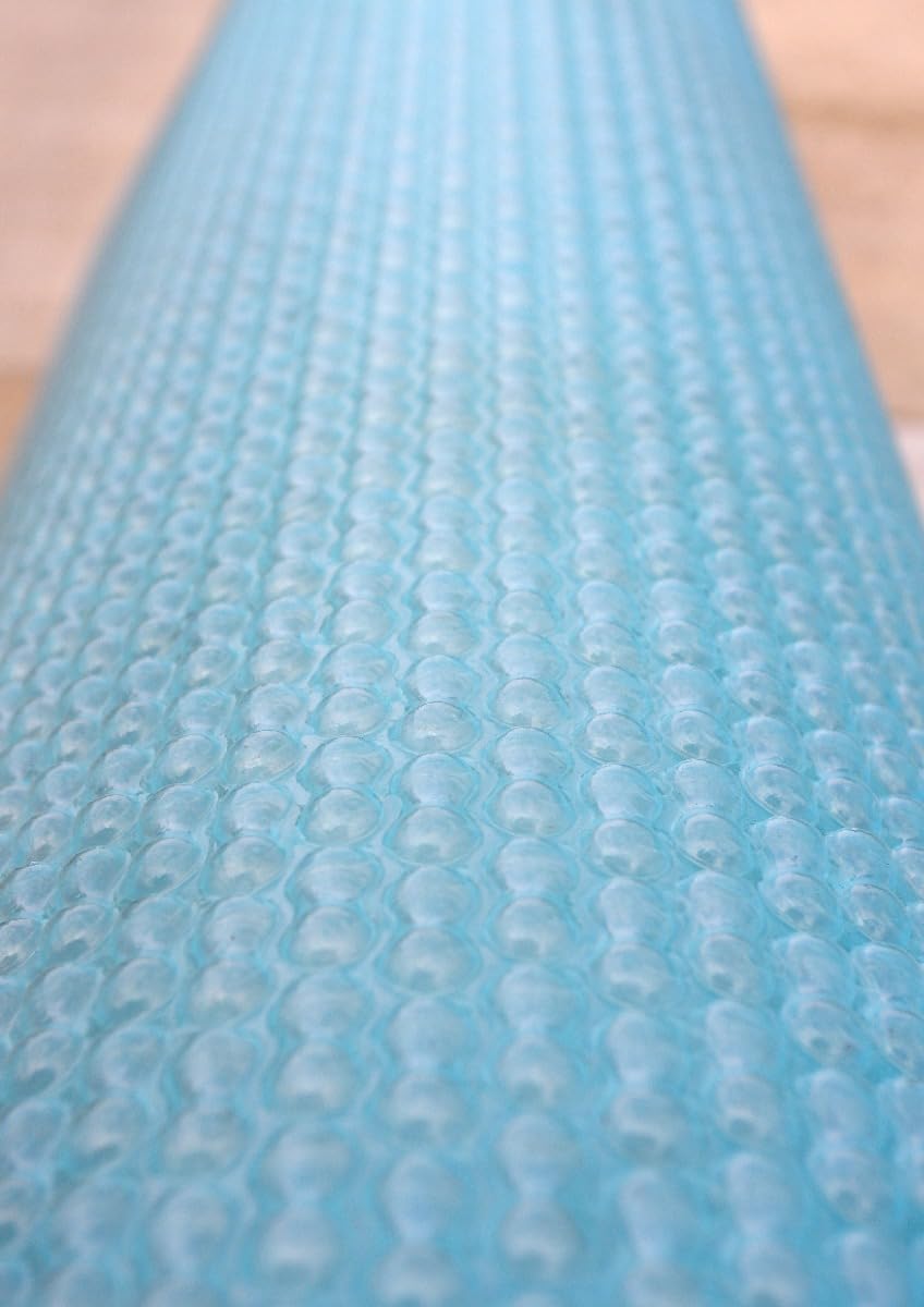 Bâche à Bulles Piscine Bordée 4 côtés 9x4 m Cristal Sol+Guard 500 microns - Oeillets Posés + Bâchette Protection - Direct Usine