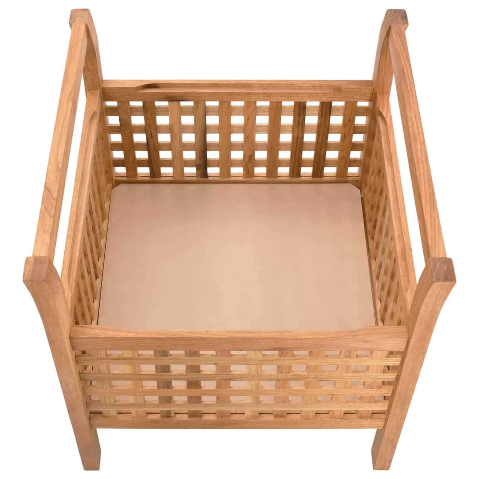 Fasba Banco de Almacenamiento de Madera con Cojín - Natural | para Pasillo, Dormitorio y Baño | Robusto y de Gran Capacidad